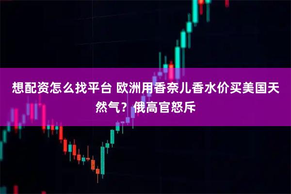 想配资怎么找平台 欧洲用香奈儿香水价买美国天然气？俄高官怒斥