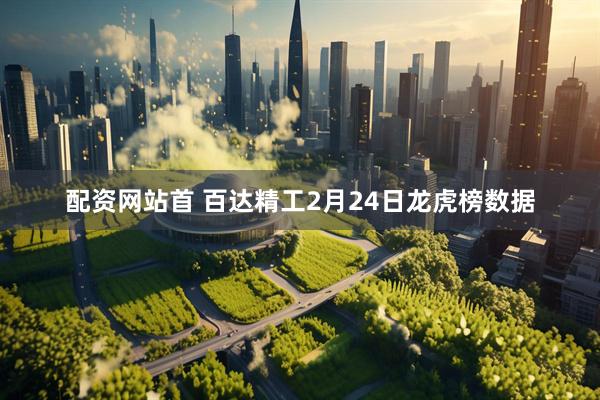 配资网站首 百达精工2月24日龙虎榜数据